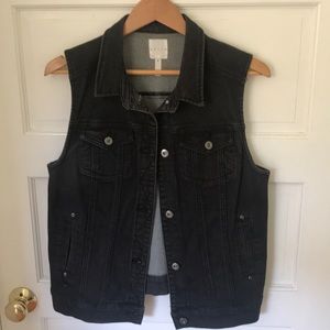 Leith denim vest